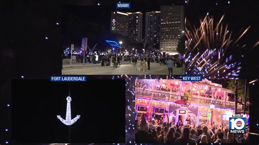 WATCH LIVE: South Florida rings in 2026 with midnight celebrations in Miami, Fort Lauderdale and Key West! | WPLG Local 10