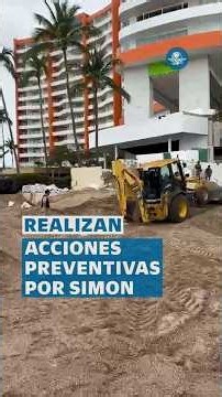 Se activa Plan Marina y DN-III-E en Puerto Vallarta por huracán Simon #shorts