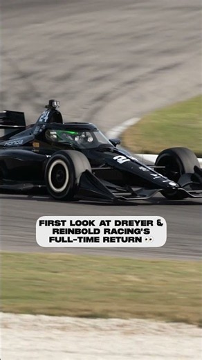 Welcome back, Dreyer & Reinbold Racing 👋 #indycar #racing