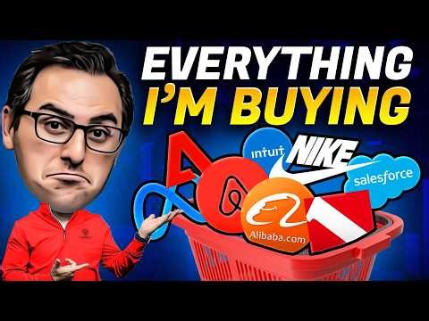 Every Stock I'm Buying Right Now | 12 New Buys