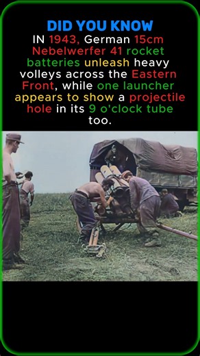 Nebelwerfer 41: German Rocket Barrage