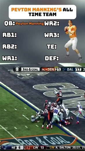 Goated team #peytonmanning #colts #broncos #demaryiusthomas | Peyton Manning