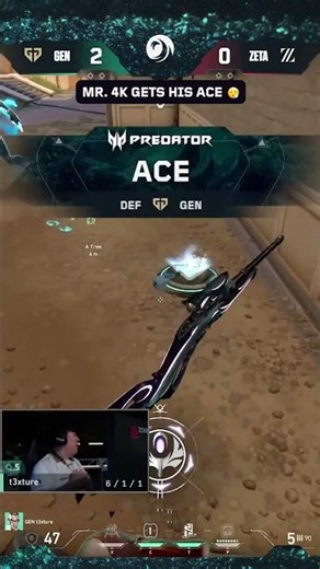 No better way to start Stage 2 than t3xture locking in an ace 🔥