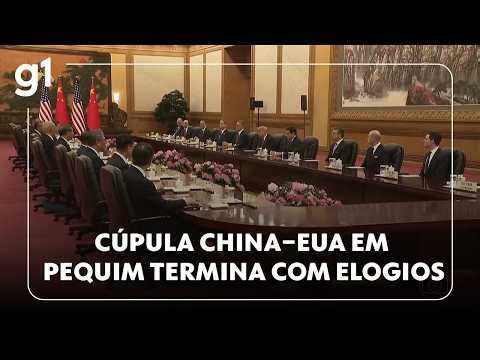 BDBR: First day of China-US summit in Beijing ends with praise and trade progress.