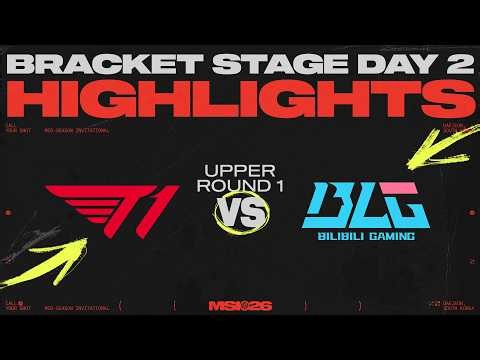 T1 vs BLG | 브래킷 승자조 1라운드 매치 하이라이트 | MSI 2026