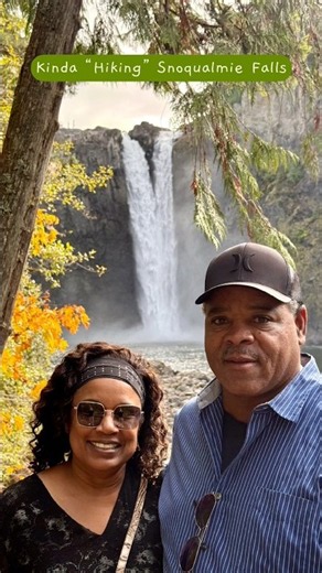 Kinda “Hiking” Snoqualmie Falls With My Husband
