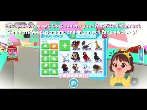 🌸[ADOPT ME] NEW OP SCRIPT GET ALL THE PETS YOU WANT‼️😍