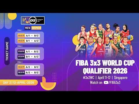 RE-LIVE | FIBA 3x3 World Cup Qualifier 2026 | Finals | #3x3Basketball