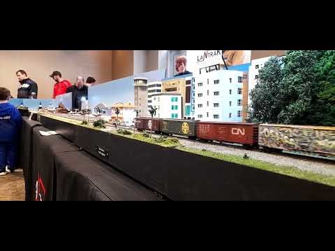 Mid Michigan Model Train Show - Clip 1