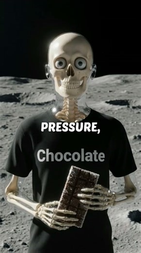 What Happened If you eating Chocolate in different planets?