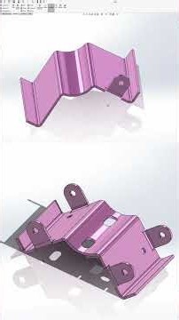 Advanced Sheet Metal Bracket Design in SolidWorks | Step-by-Step Tutorial