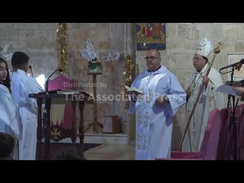 Lebanese Christians celebrate Christmas Mass in Tyre, despite lingering tension with Israel