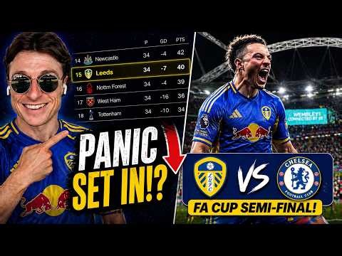 WORRYING SIGNS!? 🚨 Leeds United Under Pressure as Rivals Close In | FA Cup Semi-Final Looms!