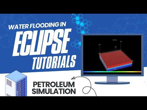 Petroleum Engineering Tutorial | Water Flooding Simulation with ECLIPSE
