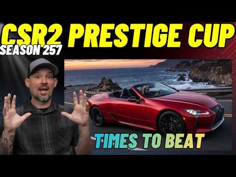 CSR2 Prestige Cup Times To Beat - Lexus LC 500 Convertible
