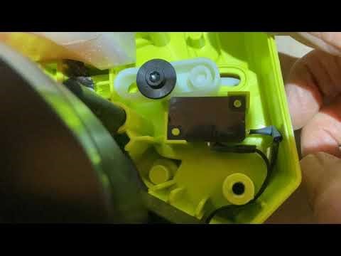 RYOBI 40V Chainsaw RY40HPCW03 Stops Running After a Few Cuts, Remove Cover to Add Wires to Diagnose