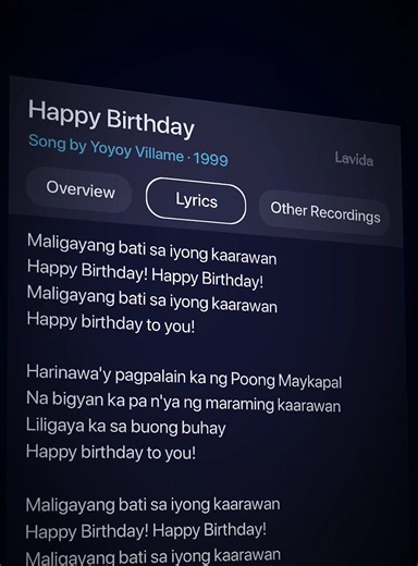 Happy Birthday. #lyrics #music #song | happy birthday song