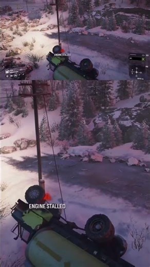 This Rescue Failed Instantly… 😭 #snowrunner