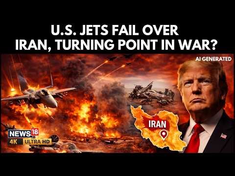 Six U.S. Aircraft Hit In Iran, F-15E Downed, Bounty On Missing Pilot | U.S-Iran War | N18G | 4K