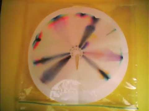 Paper chromatography of black marker ink (2009)