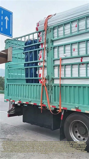 Pushing Pallets: Forklift Operator Uses Custom Steel Attachment To Realign Shifted Truck Cargo