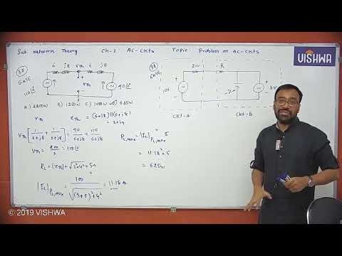 GATE 2026 | Network Analysis | CWB On Maximum Power Transfer Theorem 1 |Prof. Muneender