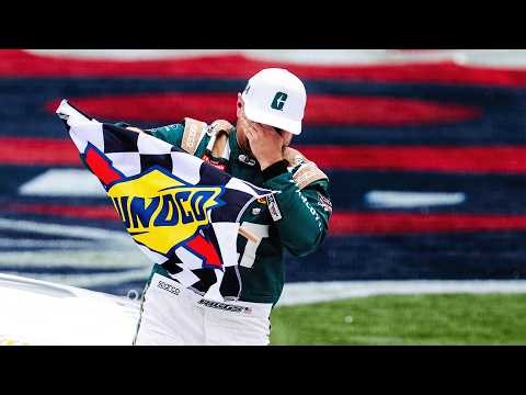 Emotional Layne Riggs Honors Kyle Busch After Win | 2026 NASCAR Craftsman Truck Series