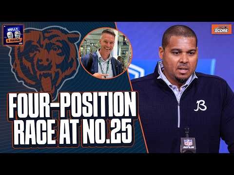 Debating how Bears can balance 'best player available' approach with positional needs in NFL Draft