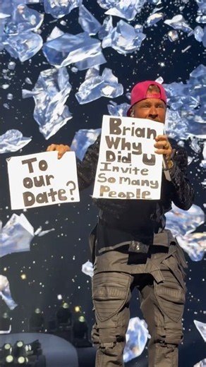 Picture this: a date with you, Brian, and 20,000 Backstreet fans 🩵