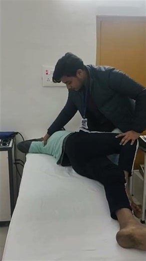 Physiotherapy Duty Day 2️⃣1️⃣in Hmch the case in lower back painL4andL5 case #physioworks #prophysio