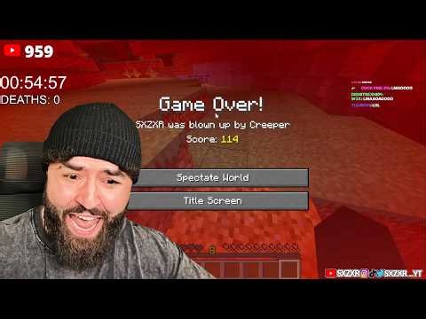 Minecraft Hardcore as a beginner...(DAY 1)