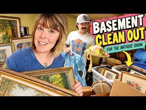 Keep, Sell, or Donate? Tackling My Basement Full of Stuff!