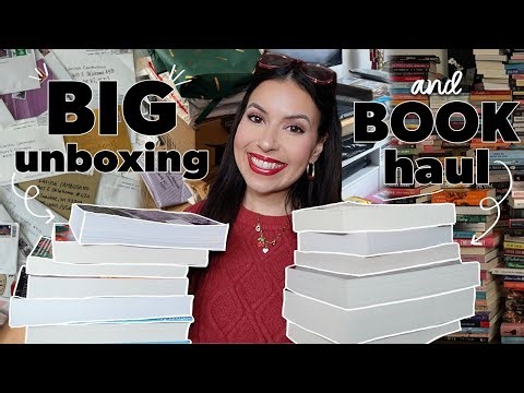 LET’S OPEN BOOK MAIL *UNBOXING + HAUL* 📘📦📪 | bookmas day 19