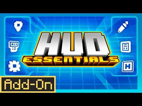 Minecraft Bedrock NEEDS This Add-On! The ULTIMATE HUD Upgrade!