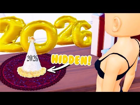 SECRETS In NEW YEAR'S UPDATE! HIDDEN Items, Secret CODE, and More In Dress To Impress!