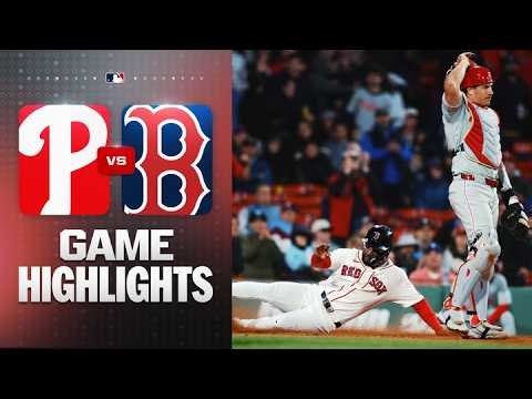 Phillies vs. Red Sox Game Highlights (5/14/26) | MLB Highlights