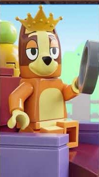 Bluey and Bingo's Royal Play! 👑 LEGO Bluey Shorts 💙 | LEGO Little Ones #Bluey #LEGO