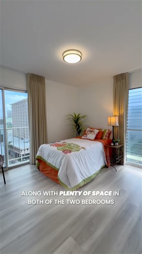 Two Spacious Bedrooms and an Epic Lanai!
