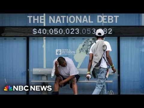 'Nothing has gotten better': Focus group shares affordability concerns as US debt tops $40 trillion