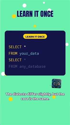 Learn SQL Once, Use It Everywhere