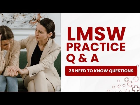 LMSW Test Practice Social Worker Practice Exam & Study Guide 25 Need to Know Questions