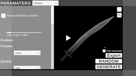 Procedural Sword Generation Survey: Help Shape My Dissertation | Alex O’Nions posted on the topic | LinkedIn