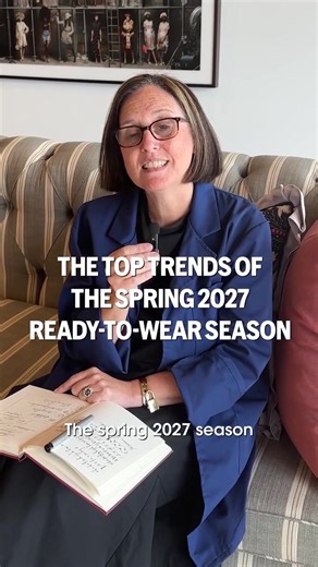 At the spring 2027 shows, designers responded to the chaos of the current moment with mixed prints and wonky fits. In a world as mad as this, yes, a bra top can replace a T-shirt. Here, Vogue’s Laird Borrelli-Persson breaks down five of the season’s biggest trends. Discover the full list at the link.