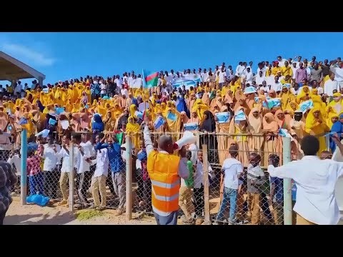 Thousands of Somalis protest against Israel's recognition of Somaliland