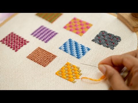 8 Essential Needlepoint Stitches: Master Professional Background Fills!