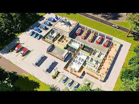 YES! Build ANYWHERE ON EARTH in this Emergency Rescue HQ Building Tycoon Simulator Releasing into EA