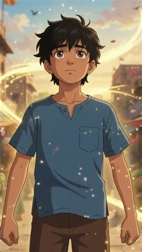 A Poor Boy Suddenly Becomes a Superhero! 😱✨ | Ghibli AI Shorts