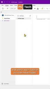 Understanding the Basics of OneNote - Get Organised Fast #microsoft365 #microsoftonenote