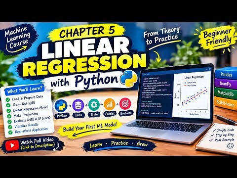 Build Your First Machine Learning Model with Python | Linear Regression