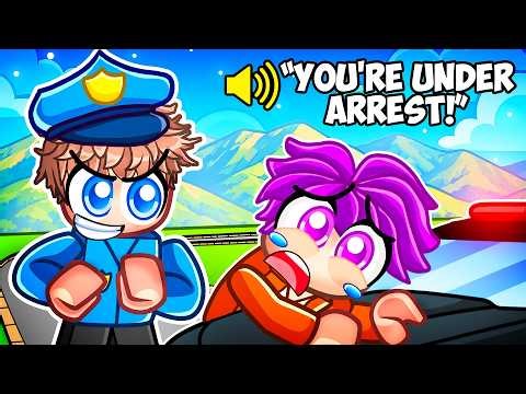I Survived as a POLICE OFFICER For 24 Hours in Roblox!